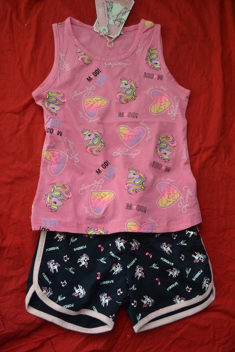 Letní set bavlna,tričko kugo a kraťasy v.110, kugo,110