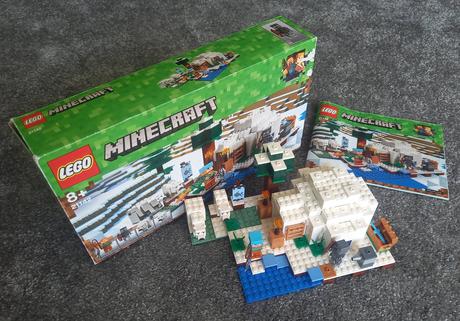 Lego minecraft 21142 - the polar igloo.,