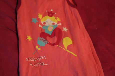 Dívčí dupačky princezna a srdíčkový květ, 74