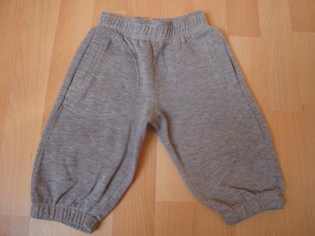 Tepláky - šedé, vel. 74/80, 80