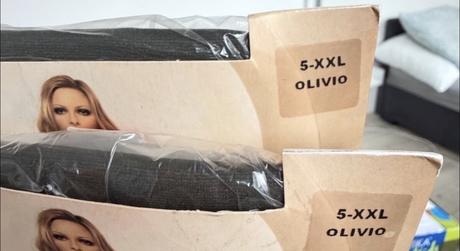 Dámské barevné punčocháče 40d vel. 5xxl, xxl