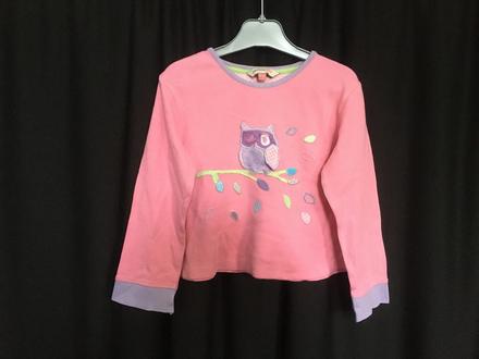 Vel. 98 pyžamové triko se sovičkou, 98