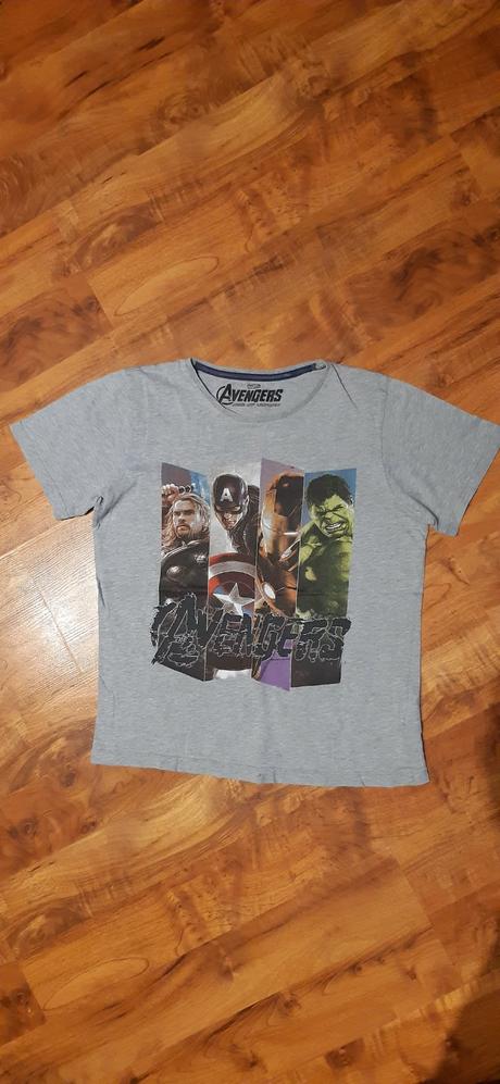 Dětské triko kr.ruk. m&s 152 avengers, marks & spencer,152