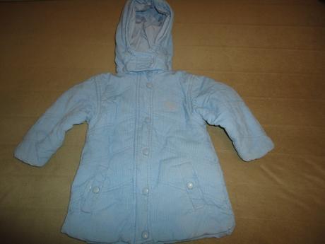 Manžestrový vyteplený kabátek, vel. 92 (2 roky), 92