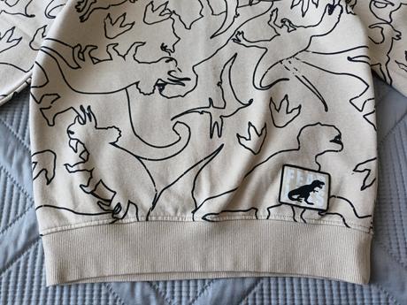 Mikina s dinosaury, 122/128, pepco,122