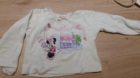 Dívčí teplejší tričko, disney,92