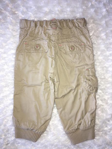 Béžové podšité kalhoty next, next,80
