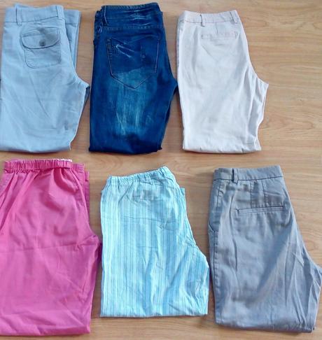 Dámské kalhoty vel.38/40 (m), h&m,38