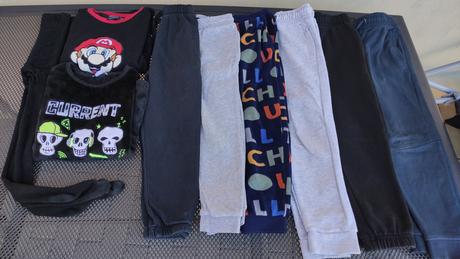 Tepláky pro kluka 110-116/122, tu,110