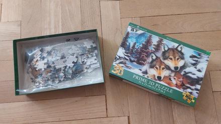 3d puzzle nové,