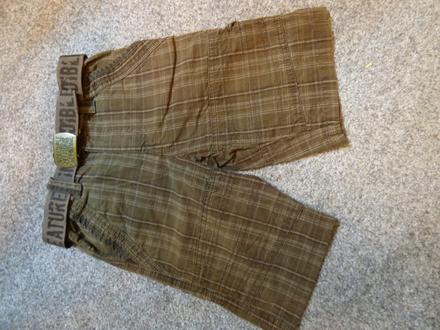 Bermudy s páskem, h&m,92