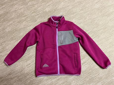 Fleecová bunda (mikina) kugo velikost 134, kugo,134