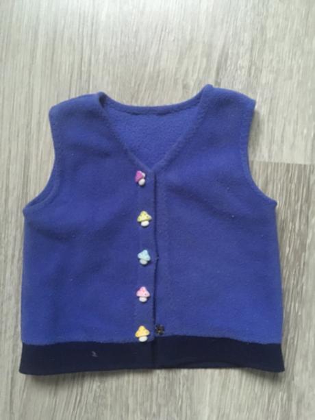 Fleecová vestička, 74