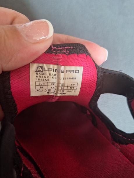 Dívčí boty značky alpine pro, vel. 30, alpine pro,30