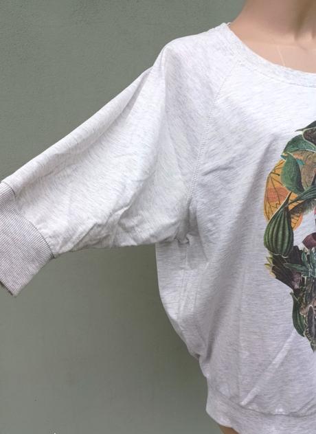 Volné tričko s lebkou only - vel.xs, only,xs