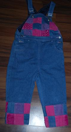 Kostkované lacláče na holčičku , next,98