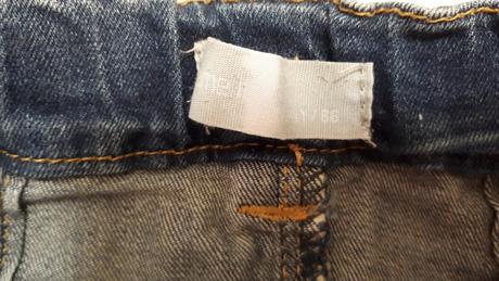 Dětská džínová sukně, suknička, sukýnka, vel.86, name it,86