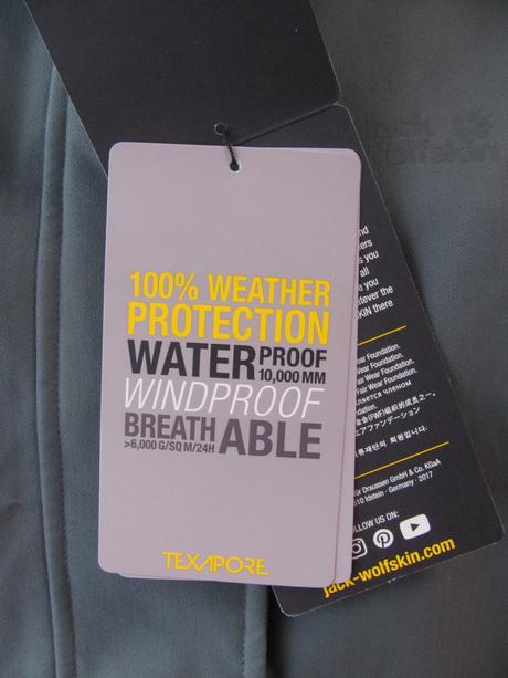 Dámská zimní bunda s kapucí-jack wolfskin, jack wolfskin,l