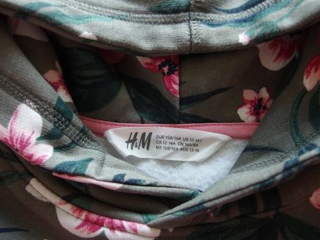 Mikina zn. h&m v. 158-164 - top stav, h&m,158