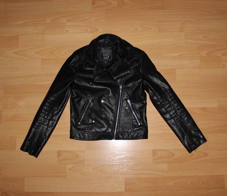 Koženková bunda, křivák, c&a,146