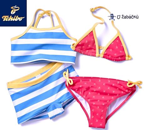 4-pack plavky tchibo sportovní+bikiny vel. 122/128, tchibo,122 / 128