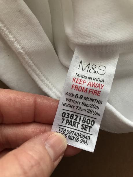 Body -v.6/9 měs., marks & spencer,74