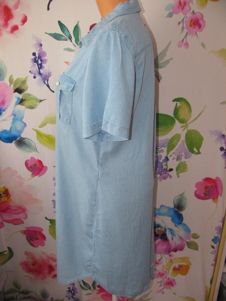 Dámské šaty z tenké letní džínoviny vero moda, vero moda,l