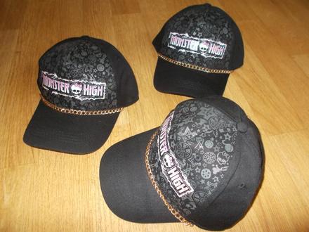 Kšiltovky monster high, 
