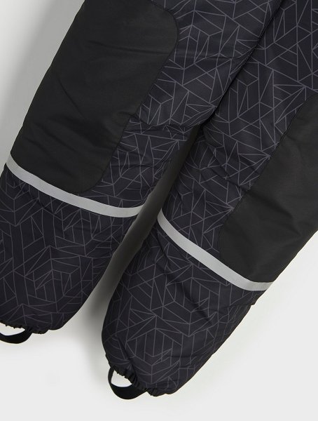 Klučičí černá kombinéza zimní overal vel. 104, sinsay,104