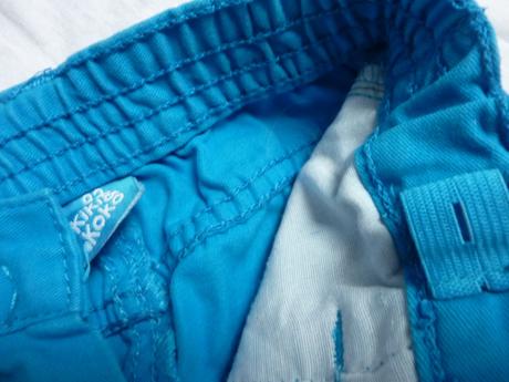 Plátěné kalhoty vel. 92, kiki&koko,92