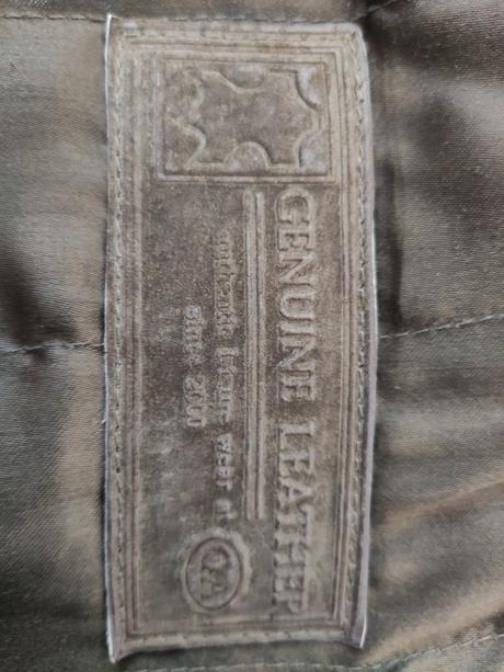 Kožená bunda, vel.40, c&a,m