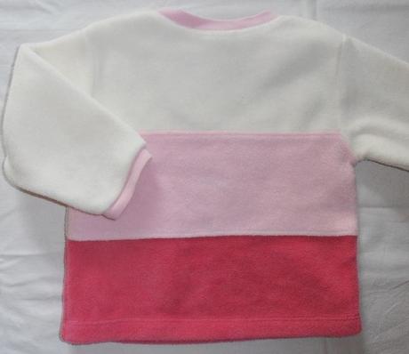 P185. flísová mikina s ledním medvědem 1 rok, 80