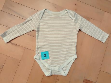 Body dlouhý rukáv 62-68 - krteček, f&f,62
