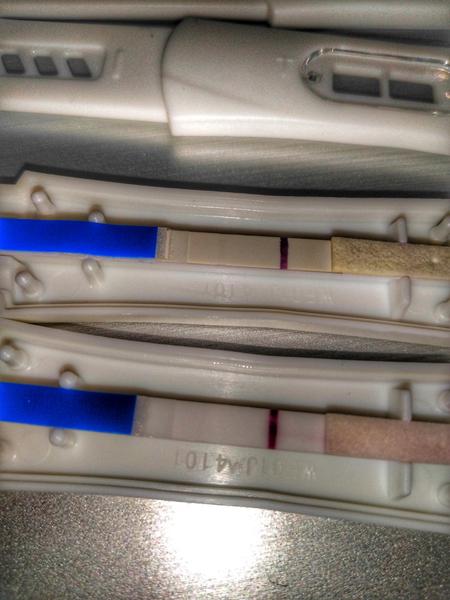 Mamatest Comfort duch, Livsane časný, negativní.