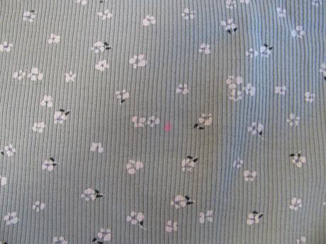 Dívčí kratší řádkované pružné tričko h&m, h&m,140