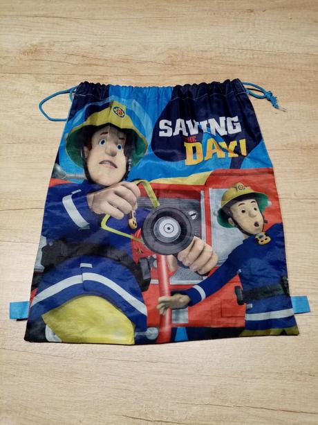 Pytlík/sáček do školky/na tělocvik požárník sam, 