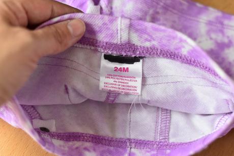 Kraťasy vel. 24 m, 92