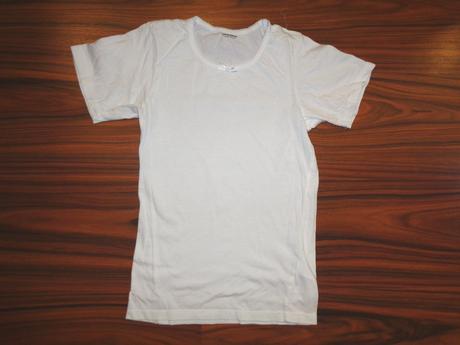 Krásné bílé bavlněné tričko s obháčkováním, vertbaudet,146