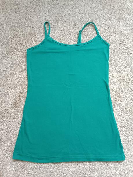 Zelené tílko, clockhouse,l