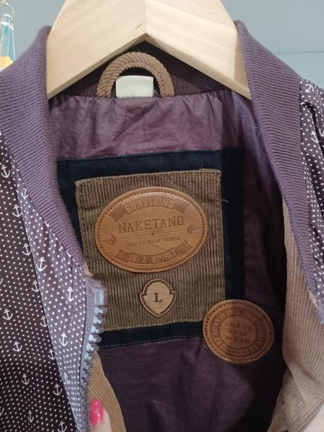 Kotvičková jarní bunda naketano, bomber, bombr, l