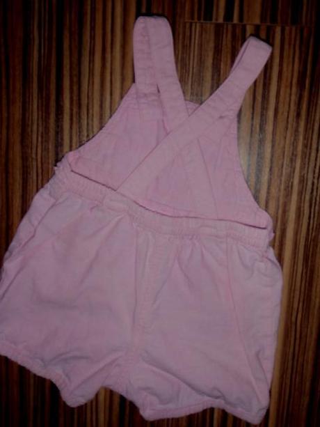 Krepové šaty a vyšívané růžové lacl kraťásky, debenhams,62