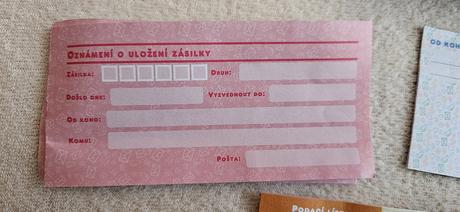 Dětská pošťácká sada - čepice, brašna, lístky, 