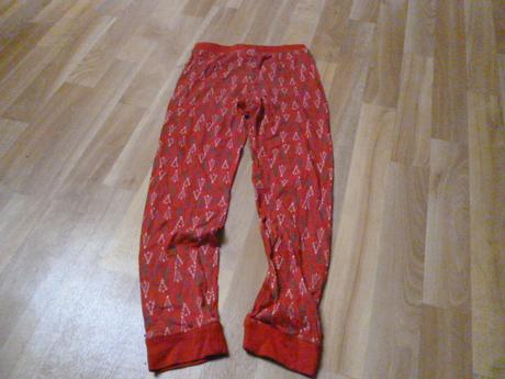 Slabé tepláky 7-8 lily, 128