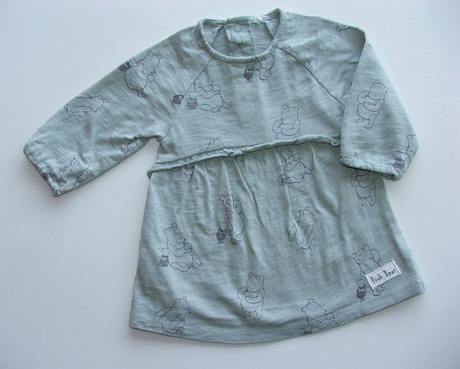J1152 šatičky s medvídkem pú, vel. 62, disney,62