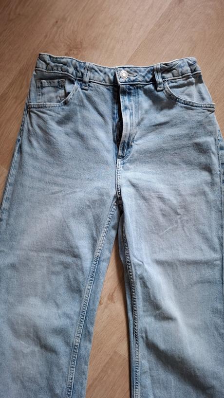 Rifle džíny jeans buggy, h&m,164