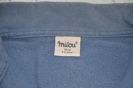 110 116 bavlněná mikina, 116