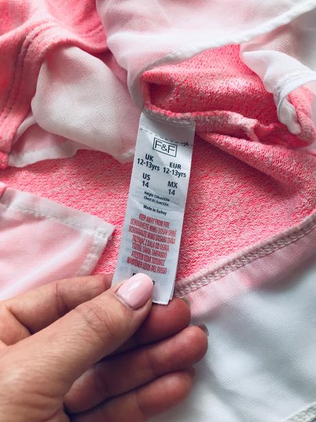 Svetrová halenka 3/4 rukávy - v.12/13 let, f&f,158