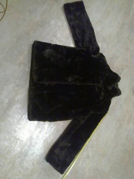 Kabát kožich oversize s-m 36-38 teddy coat zelená, m