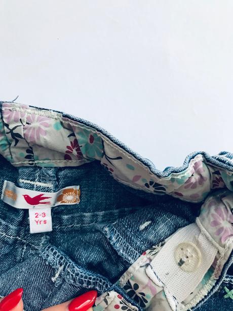 Sukně džinová - v.2/3 roky, marks & spencer,98