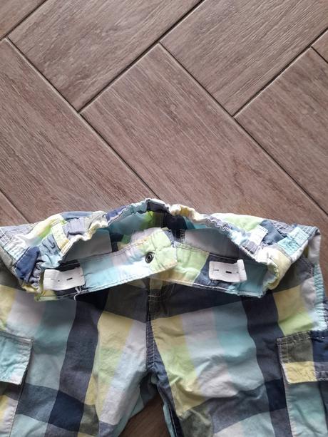 Chlapecké plátěné kraťasy vel. 134-140, 134